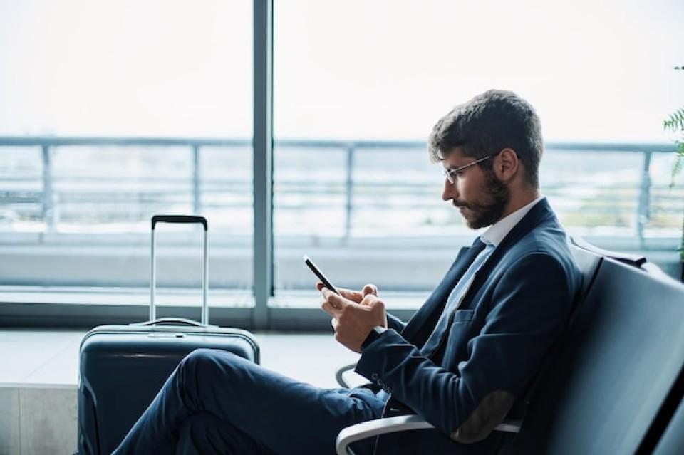 Corporate travel beacon