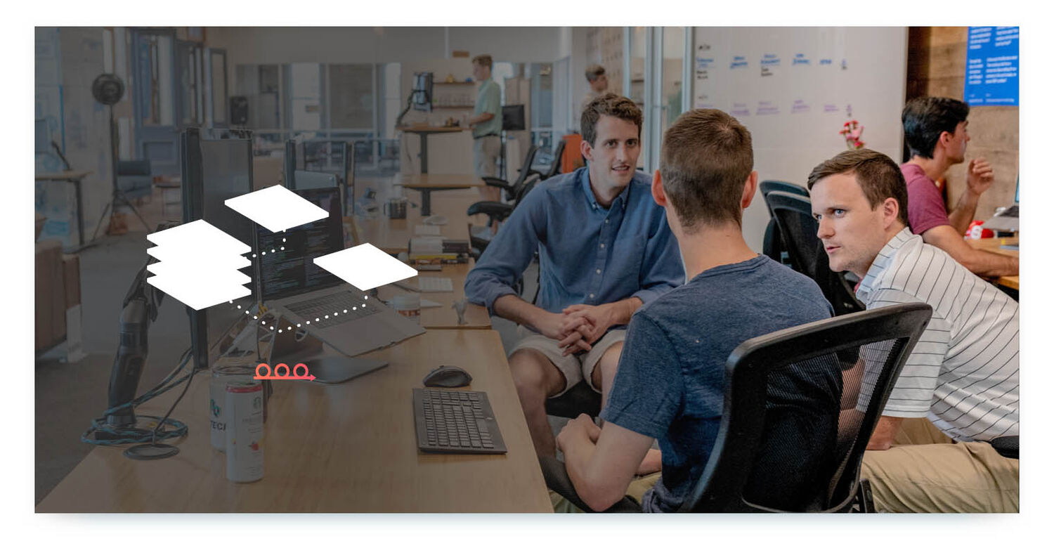 People working together in modern office, teamwork, productivity, diverse employees, business collaboration banner