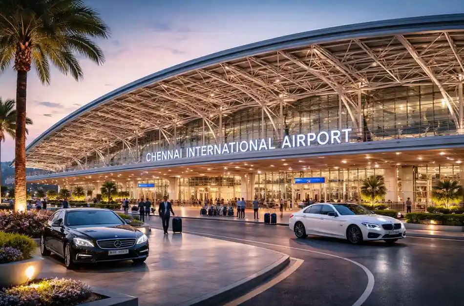 Chennai - ProRido airport taxi cab service at Chennai International Airport Chennai MAA