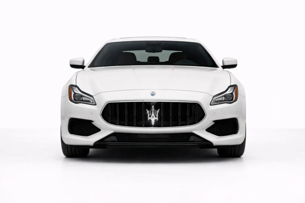 ProRido Maserati Quattroporte front view luxury sedan chauffeur rental India