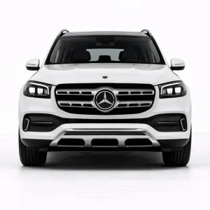 ProRido Mercedes GLS 450 front view luxury SUV chauffeur rental spacious India
