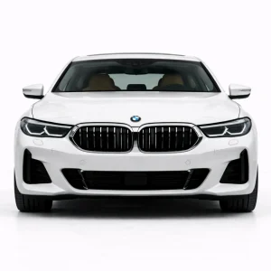 ProRido BMW 6 Series front view luxury chauffeur sedan rental premium India