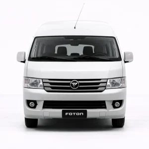 ProRido Foton View front view luxury van chauffeur rental spacious India