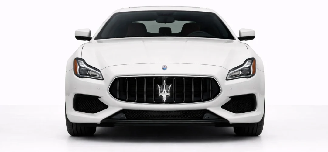 ProRido Maserati Quattroporte front view luxury sedan chauffeur rental India